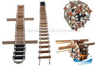 चीन चढ़ाई के लिए लकड़ी की सामग्री सोलस उद्घाटन सीढ़ी एंटीस्किड सतह कंपनी