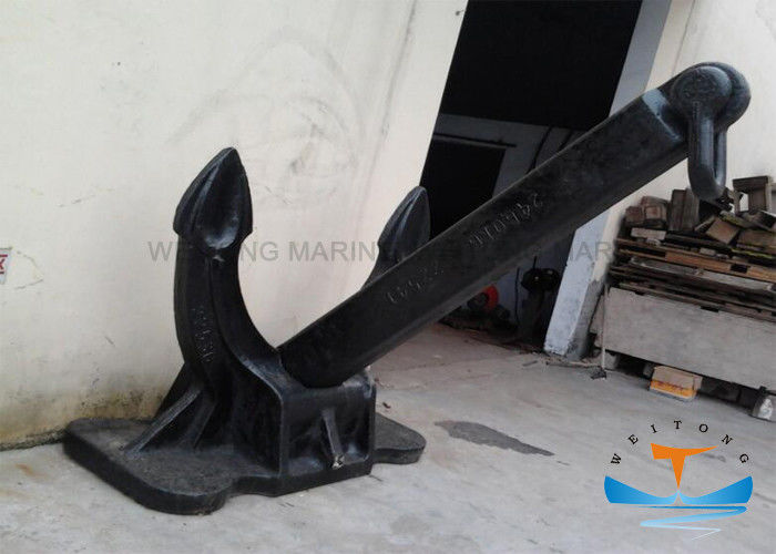 Type C Hall Type Anchor , River Boat Anchors 100kgs To 46000kgs Weight